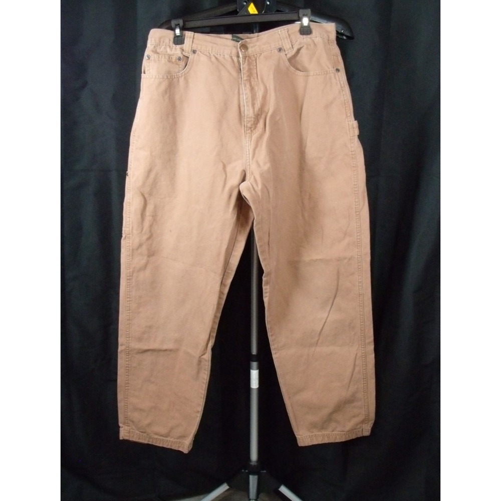 Red Head Mens Relaxed Fit Workwear Jeans Size 33x28 Brown 100% Cotton
